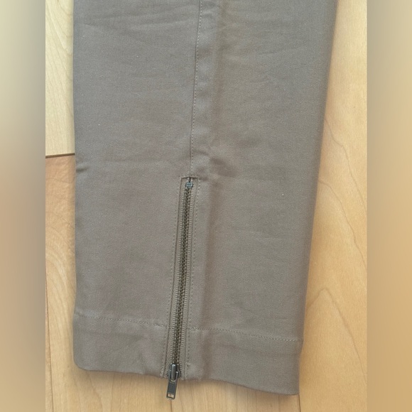 NEW Eileen Fisher Slim Trouser in Driftwood - Picture 5 of 8